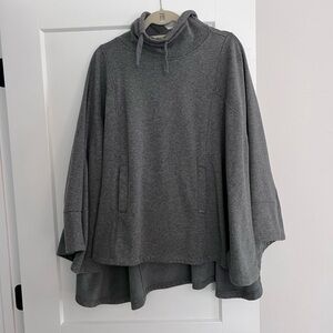 UGG Gray Hooded Sweatshirt/Poncho